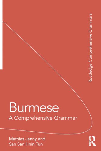 Burmese - A Comprehensive Grammar