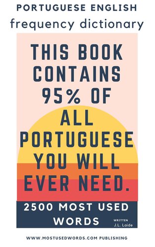 Portuguese English Frequency Dictionary --Essential Vocabulary--2.500 Most Used Words