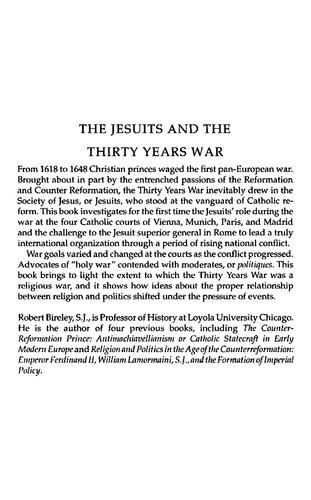 The Jesuits and the Thirty Years War