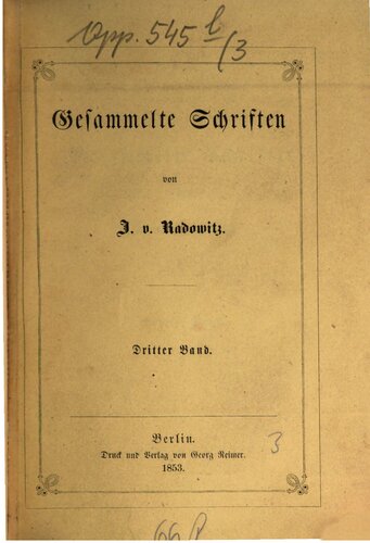 Gesammelte Schriften