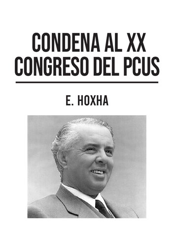 Condena al XX Congreso del PCUS