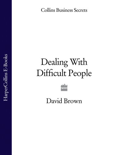 Dealing With Difficult People