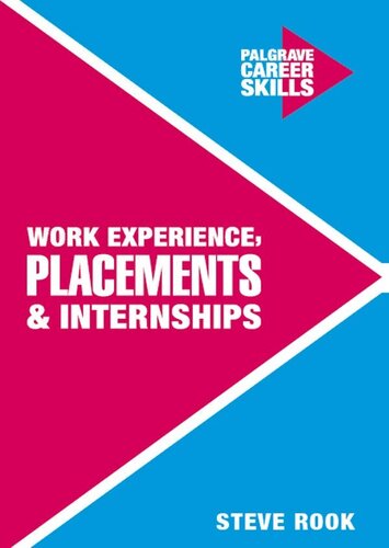 Work Experience, Placements and Internships