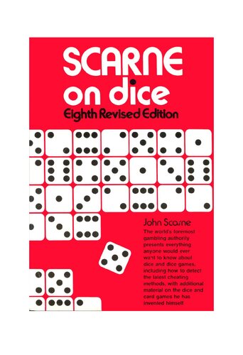 Scarne on Dice Eighth Revised Edition