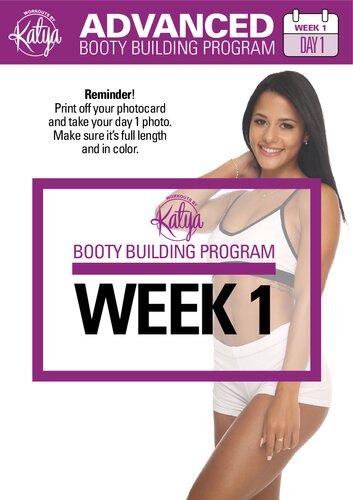 Advanced booty building program week 1