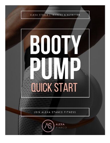 Booty Pump Quick Start