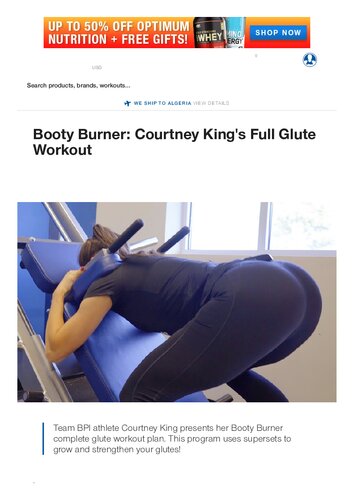 Booty burner