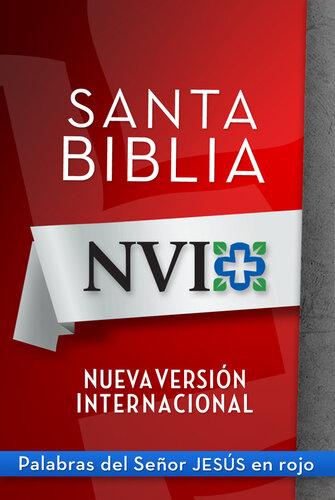 NVI Santa Biblia con letra roja