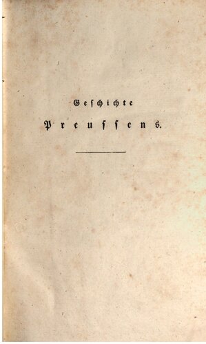 Die Zeit vom Tode des Hochmeisters Ludwig von Erlichshausen 1467 bis zum Untergange des Ordens unter dem Hochmeister Albrecht von Brandenburg 1525