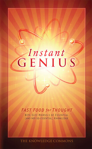 Instant Genius: Fast Food for Thought