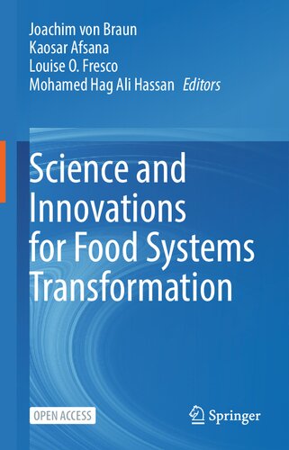 Science and Innovations for Food Systems Transformation