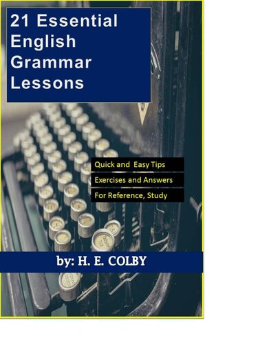 21 Essential English Grammar Lessons