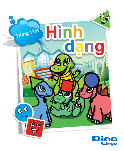 Vietnamese for kids - Shapes storybook