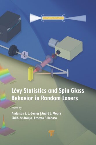 Lévy Statistics and Spin Glass Behavior in Random Lasers