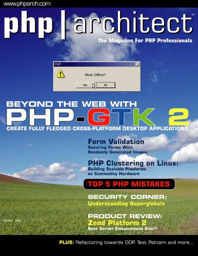 php|architect (vol. 5, issue 7. July 2006)