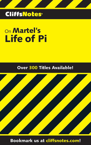 CliffsNotes on Martel's Life of Pi