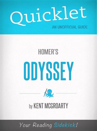 Quicklet on Homer's Odyssey: Cliffsnotes-like Book Summary