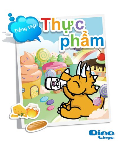 Vietnamese for kids - Food storybook