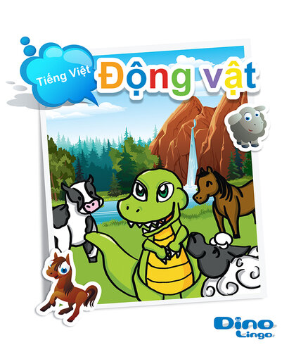 Vietnamese for kids - Animals storybook