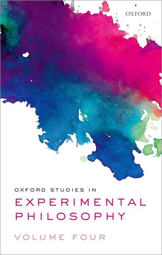 Oxford Studies in Experimental Philosophy, Volume 4