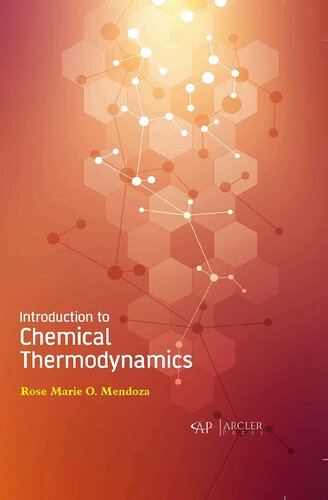 Introduction To Chemical Thermodynamics