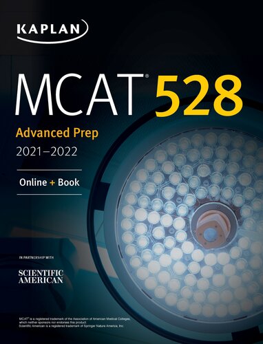 MCAT 528 Advanced Prep 2021–2022: Online + Book