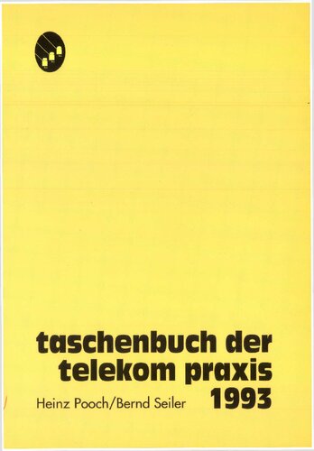 Taschenbuch der Telekom Praxis 1993