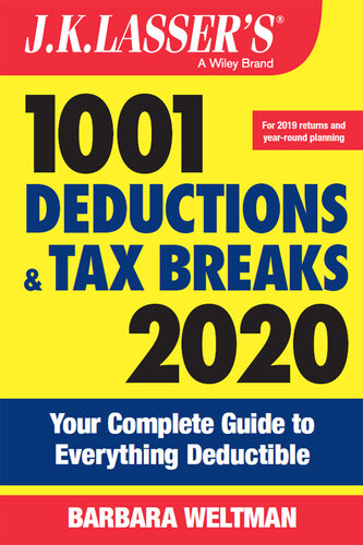 's 1001 Deductions and Tax Breaks 2020: Your Complete Guide to Everything Deductible