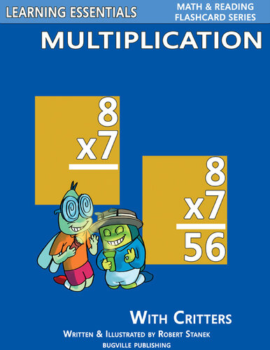 Multiplication Flashcards: Multiplication Facts with Critters