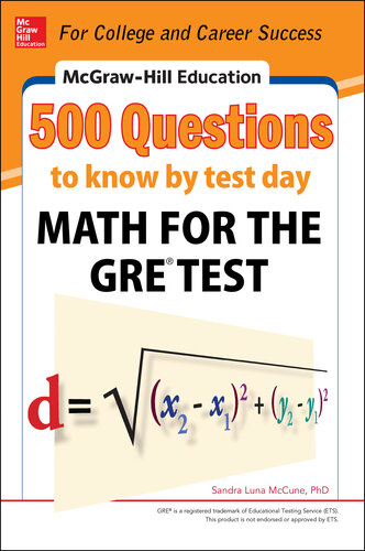 McGraw-Hill Education 500 Questions to Know by Test Day