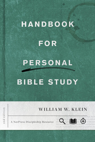 Handbook for Personal Bible Study