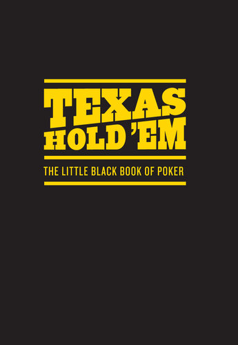 Texas Hold 'Em: The Little Black Book of Poker