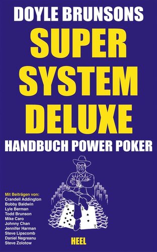 Super System Deluxe--Handbuch Power Poker