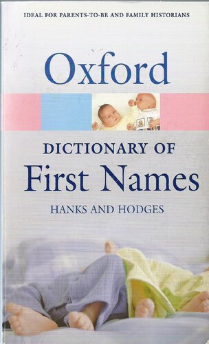 Oxford Dictionary of First Names