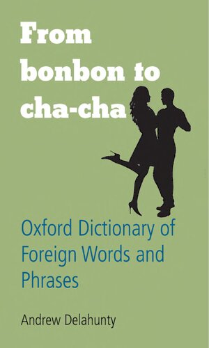 Oxford Dictionary of Foreign Words and Phrases