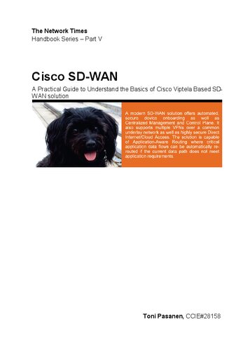 Cisco SD-WAN Toni Pasanen