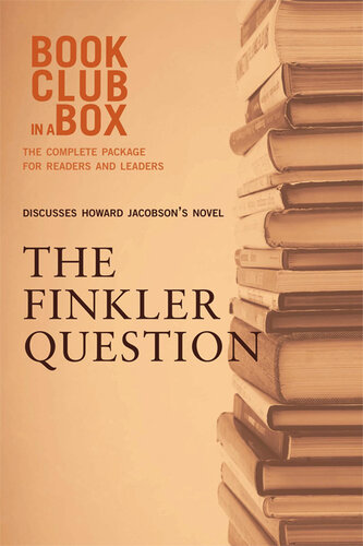 Bookclub-In-A-Box Discusses the Finkler Question, by Howard Jacobson