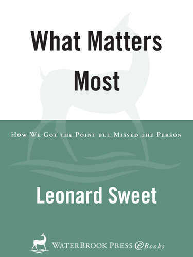 What Matters Most: How We Got the Point but Missed the Person