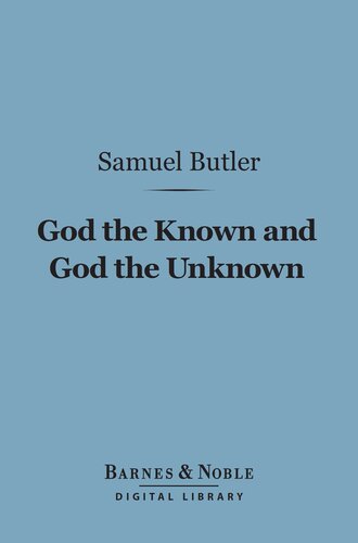 God the Known and God the Unknown