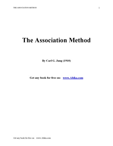 The Association Method