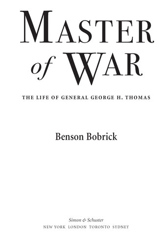 Master of War: The Life of General George H. Thomas