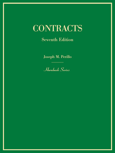 Contracts, 7th (Hornbook Series)