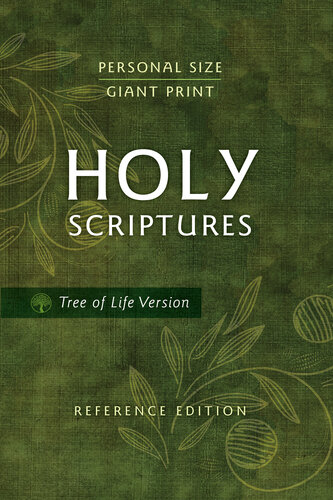 Tlv Personal Size Giant Print Reference Bible, Holy Scriptures