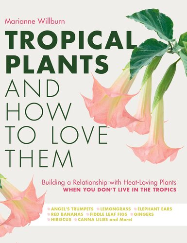 Tropical Plants and How to Love Them: Building a Relationship with Heat-Loving Plants When You Don't Live In The Tropics--Angel's Trumpets – Lemongrass – Elephant Ears – Red Bananas – Fiddle Leaf Figs – Gingers – Hibiscus – Canna Lilies and More!