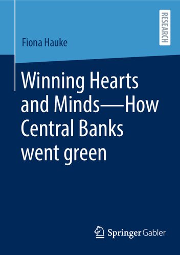 Winning Hearts and Minds―How Central Banks went green