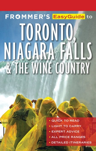 Frommer's EasyGuide to Toronto, Niagara and the Wine Country