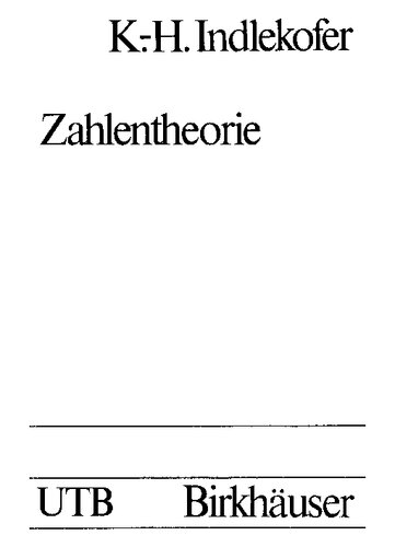 Zahlentheorie: Eine Einführung