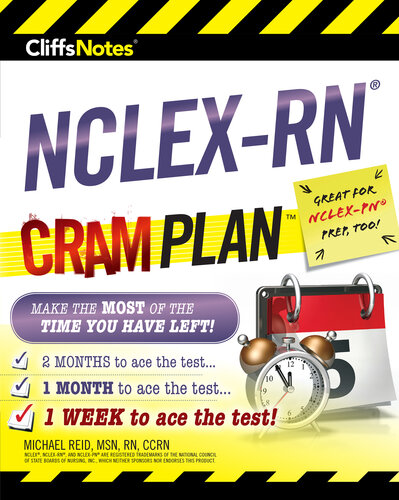 CliffsNotes NCLEX-RN Cram Plan