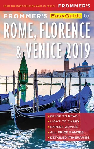 Frommer's  to Rome, Florence and Venice 2019