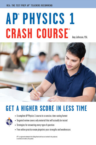 AP® Physics 1 Crash Course Book + Online